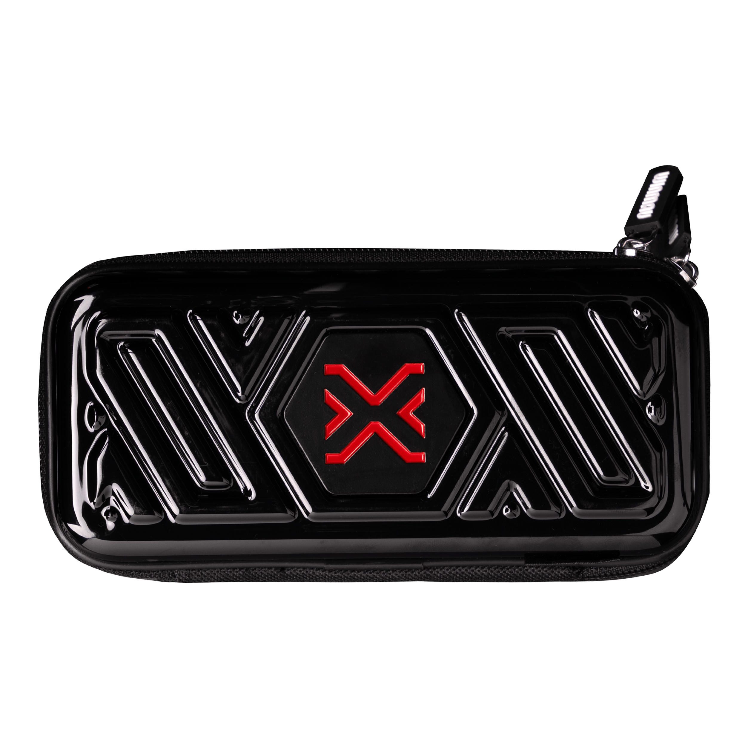 Winmau Blade X Armor G1 dart wallet Auf dem Bild befindet sich der Artikel 8534_Winmau_Blade_X_Armor_G1_Dartwallet_1. Es scheint ein Produkt aus dem Dartbereich zu sein.