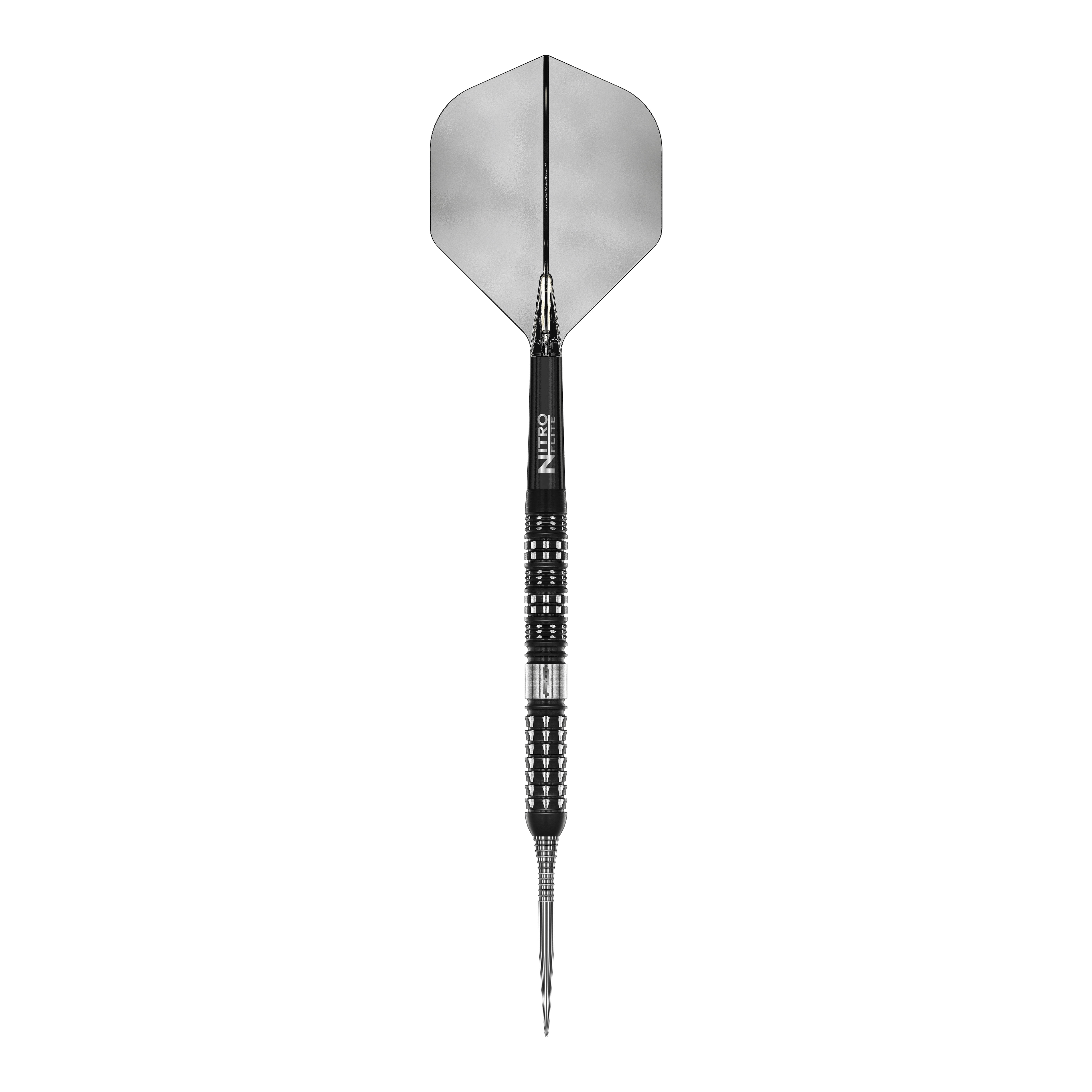 Das Bild zeigt die Red Dragon Recon Parallel Steeldarts aus einer anderen Perspektive. Sie sind für Dartspieler aller Erfahrungsstufen geeignet.