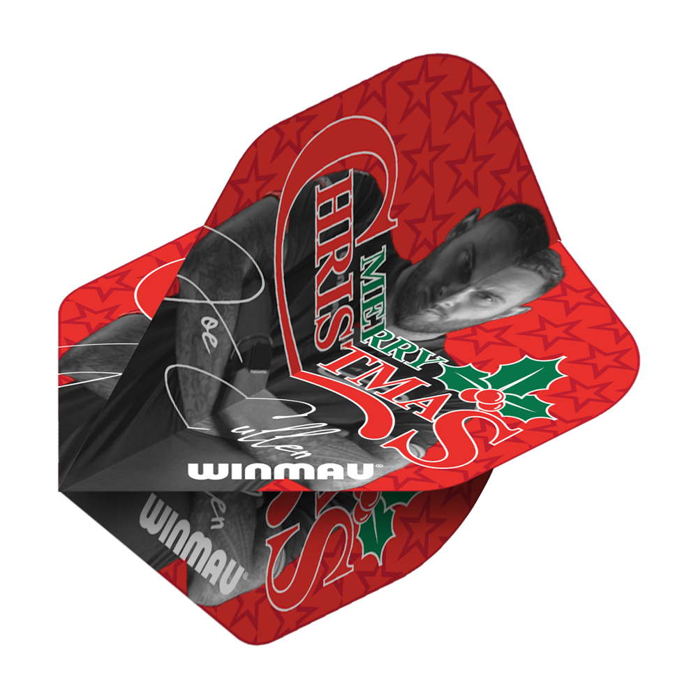 Winmau Merry Christmas Joe Cullen Signature Standard Flights