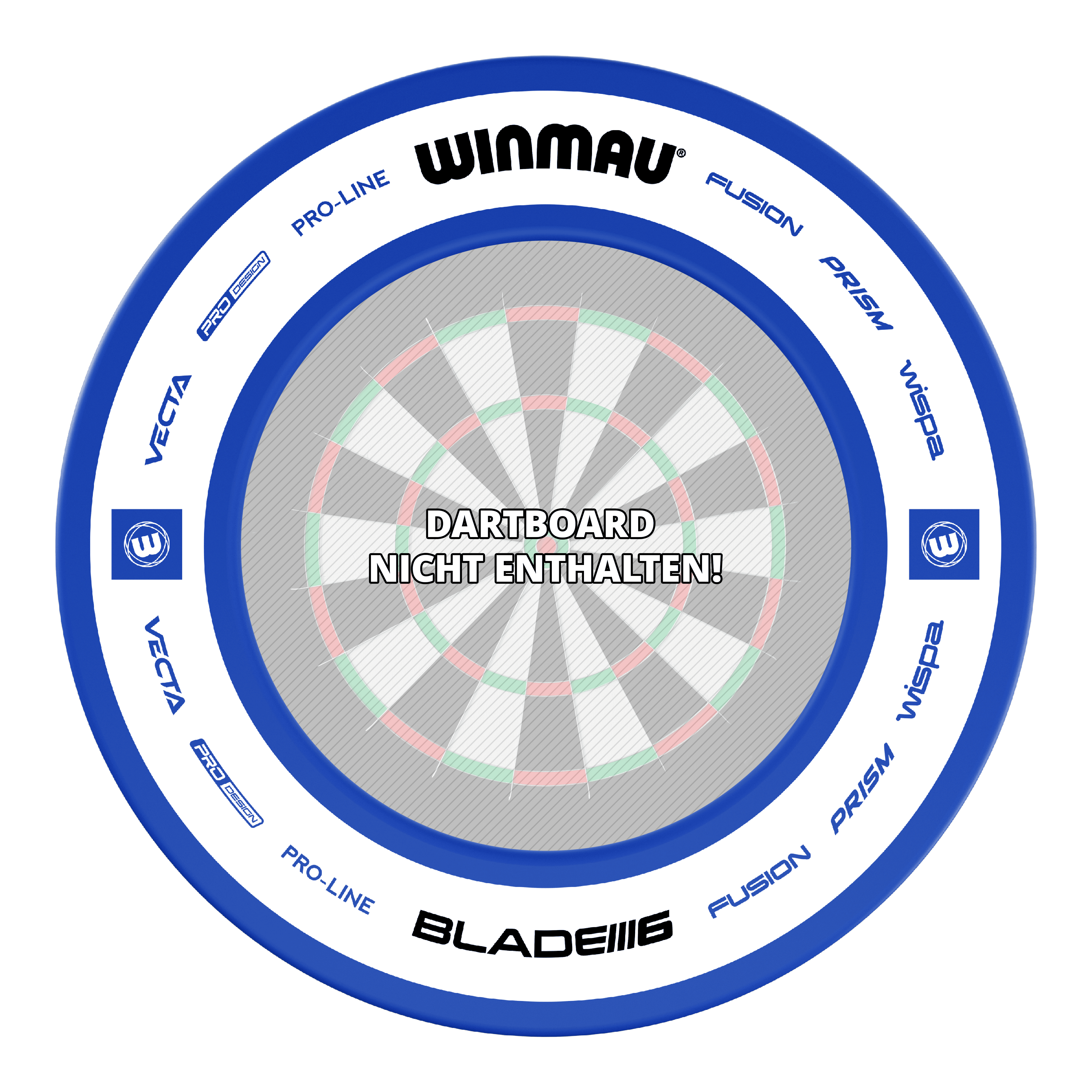 Winmau Pro-Line 2.0 Dartboard Surround - Blau