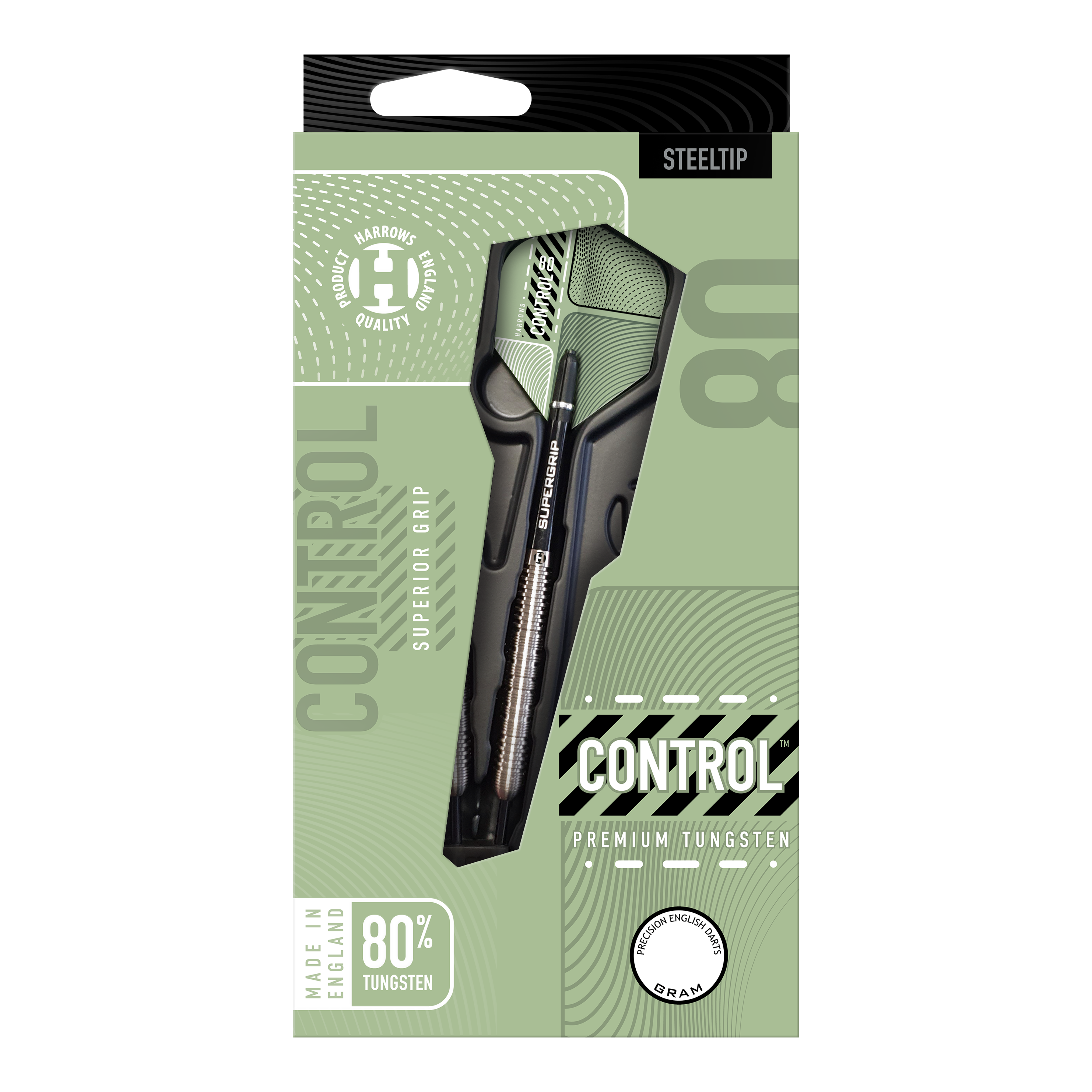 Harrows Control Parallel Steel Darts