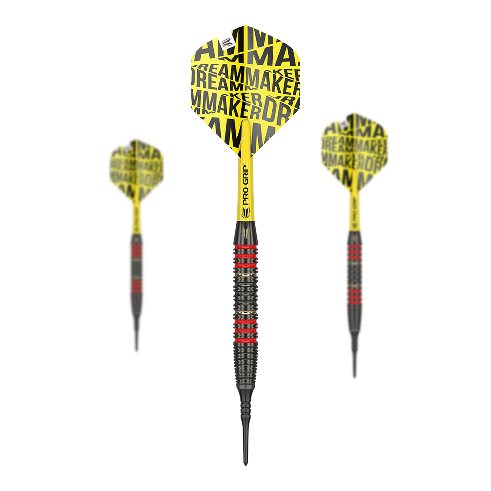 Target Dimitri Van Den Bergh Brass Softdarts - 18g