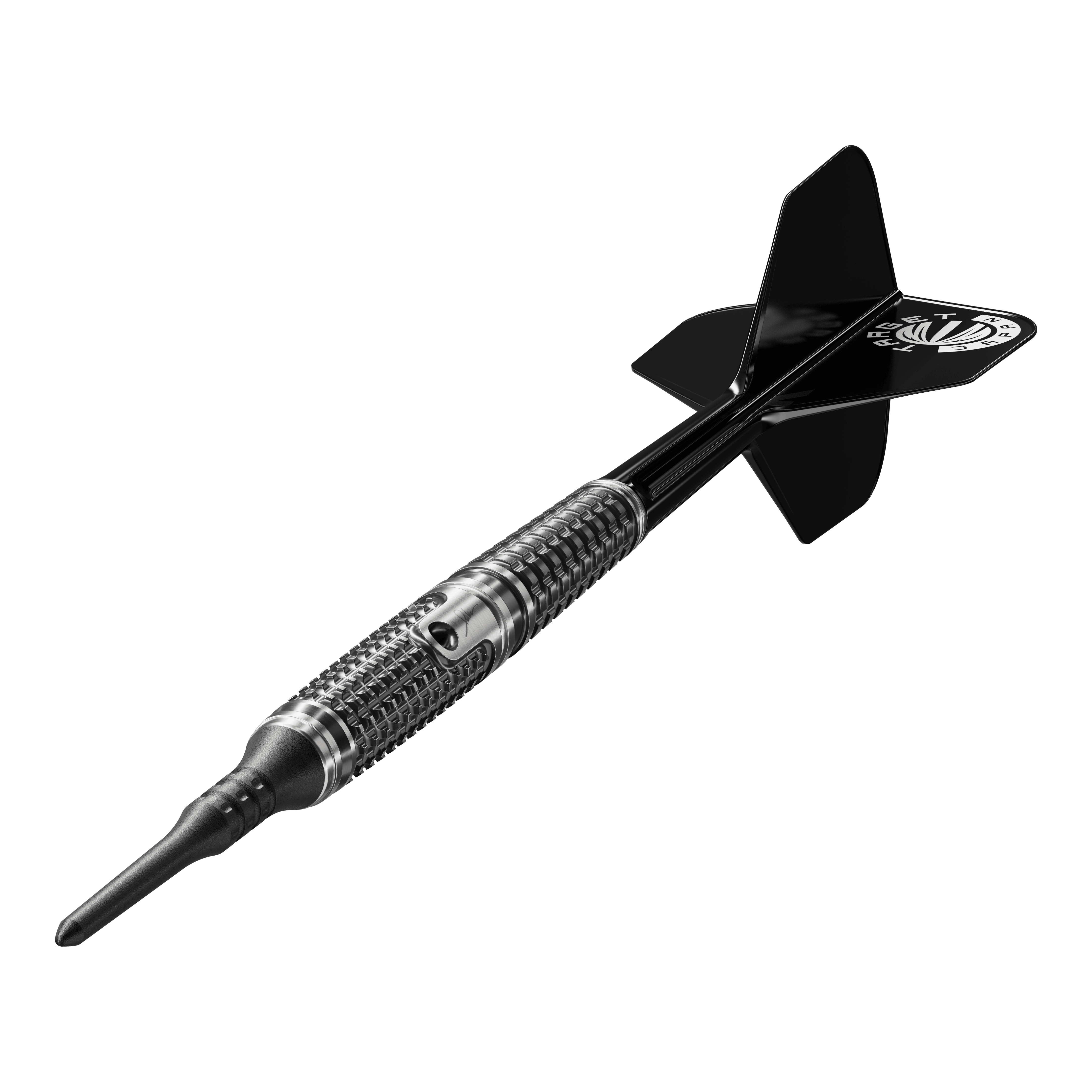 Target Japan Paul Lim The Legend GEN9 Soft Darts - 20g Target Japan Paul Lim The Legend GEN9 Softdarts - 20g werden hier aus einem anderen Blickwinkel präsentiert. Das Bild betont die Form und Verarbeitung der Darts.