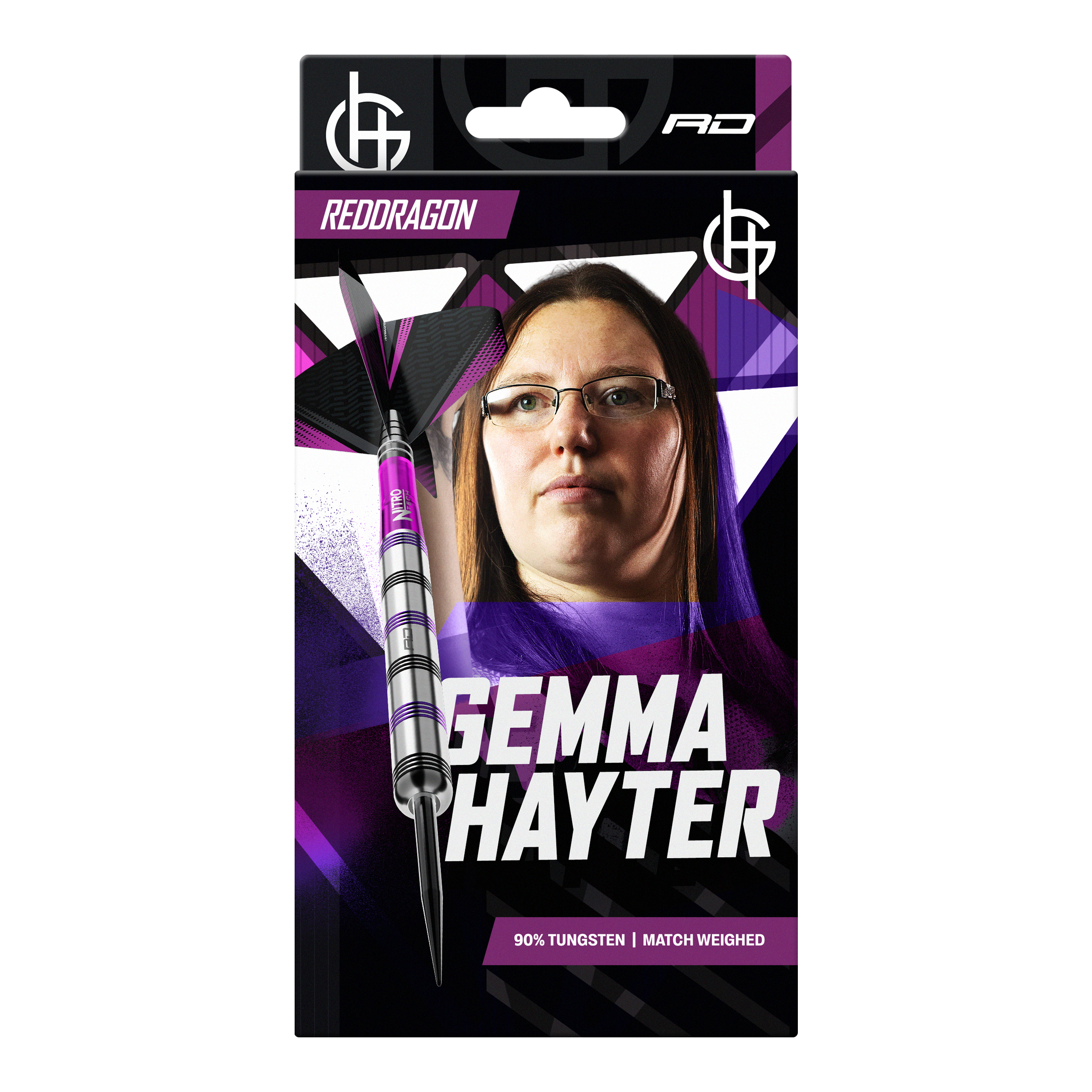 Red Dragon Gemma Hayter steel darts - 22g Abgebildet sind die Red Dragon Gemma Hayter Steeldarts - 22g. Die Darts sind für das Steeldartspiel konzipiert.