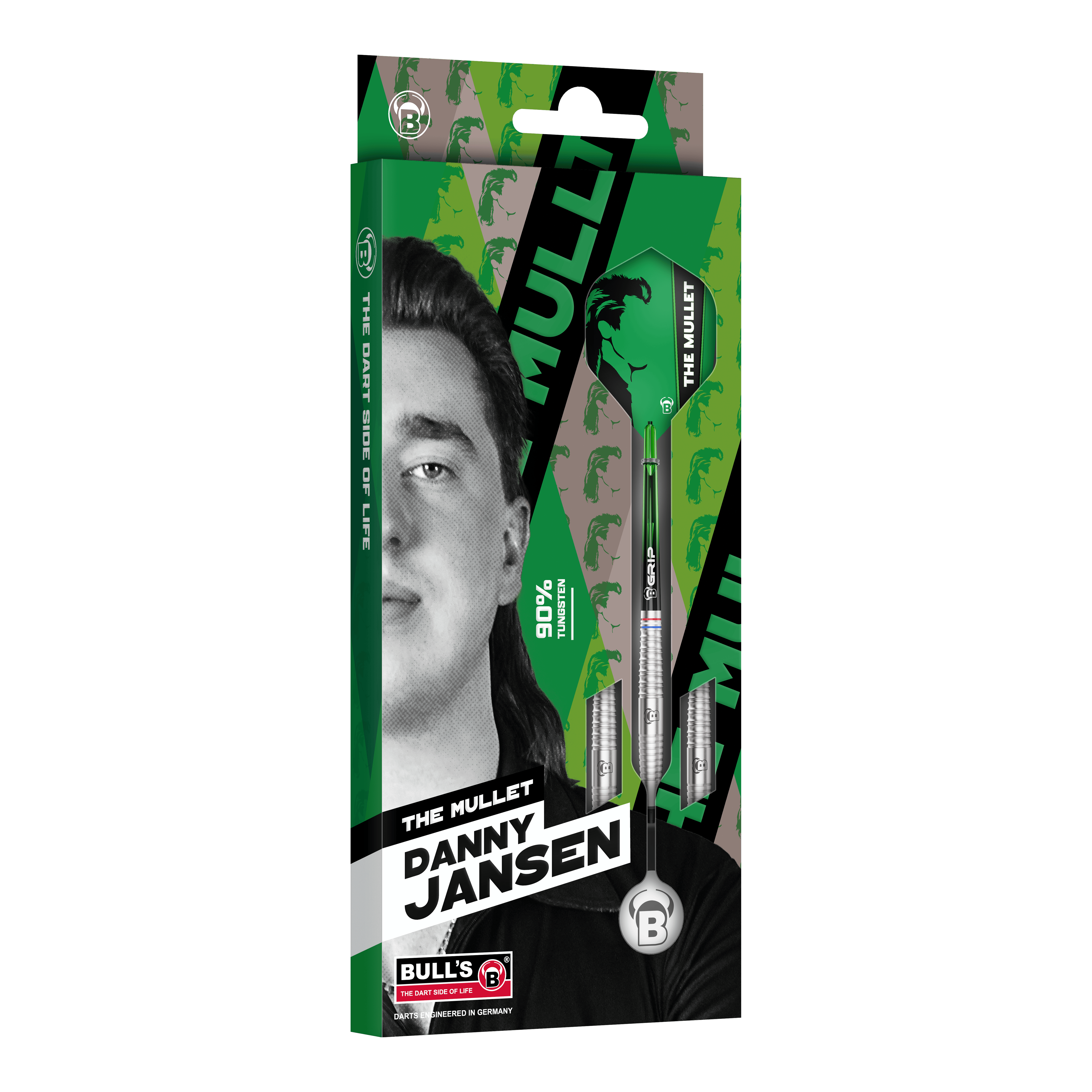 Bulls Danny Jansen soft darts - 20g Hier ist der Bulls Danny Jansen Softdart mit 20g Gewicht abgebildet. Das Produkt eignet sich für professionelle Softdartspiele.