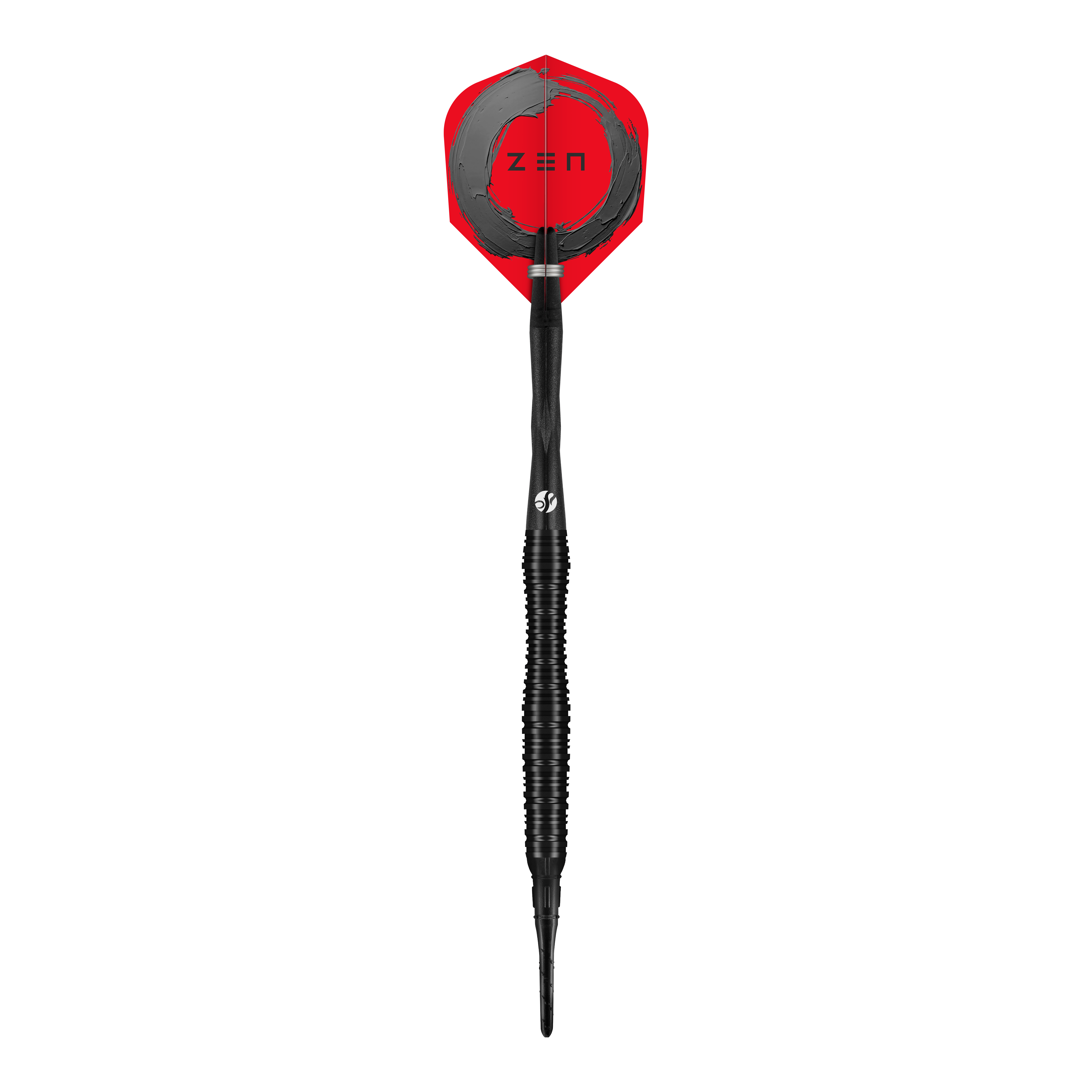 Shot ZEN Scallop Soft Darts - 20g Hier sind die Shot ZEN Scallop Softdarts mit 20g Gewicht abgebildet. Das Bild zeigt die schlanke Form und das strukturierte Barrel.