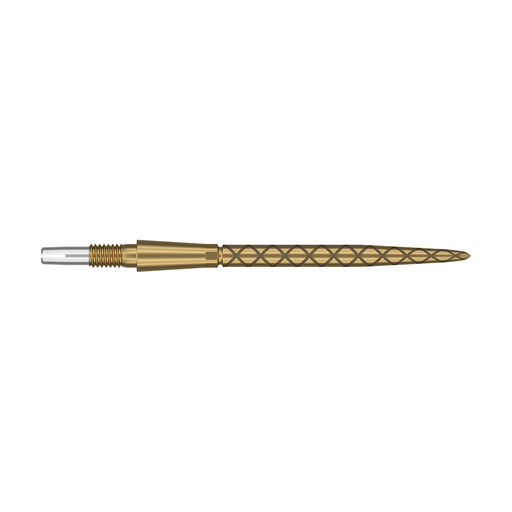 Target Swiss Storm Diamond Point Dart Tips - Gold