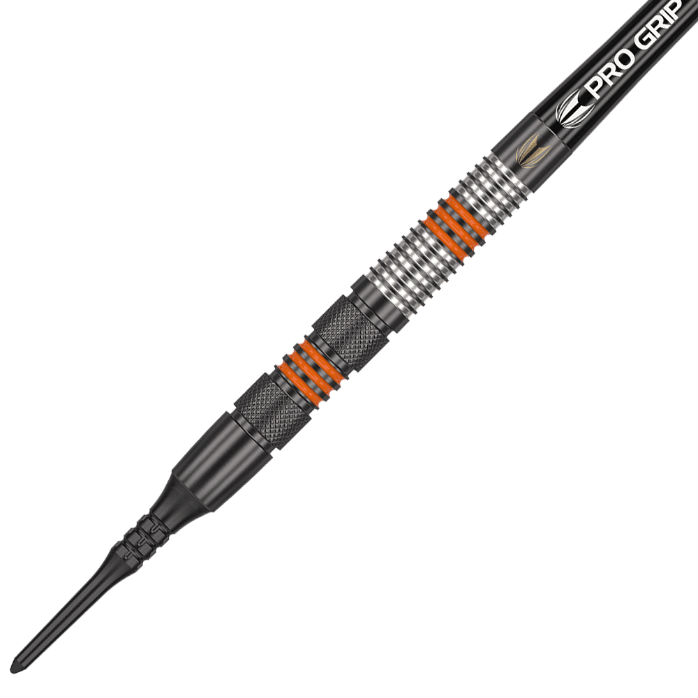 Target Raymond Van Barneveld Black Soft Darts - 18g