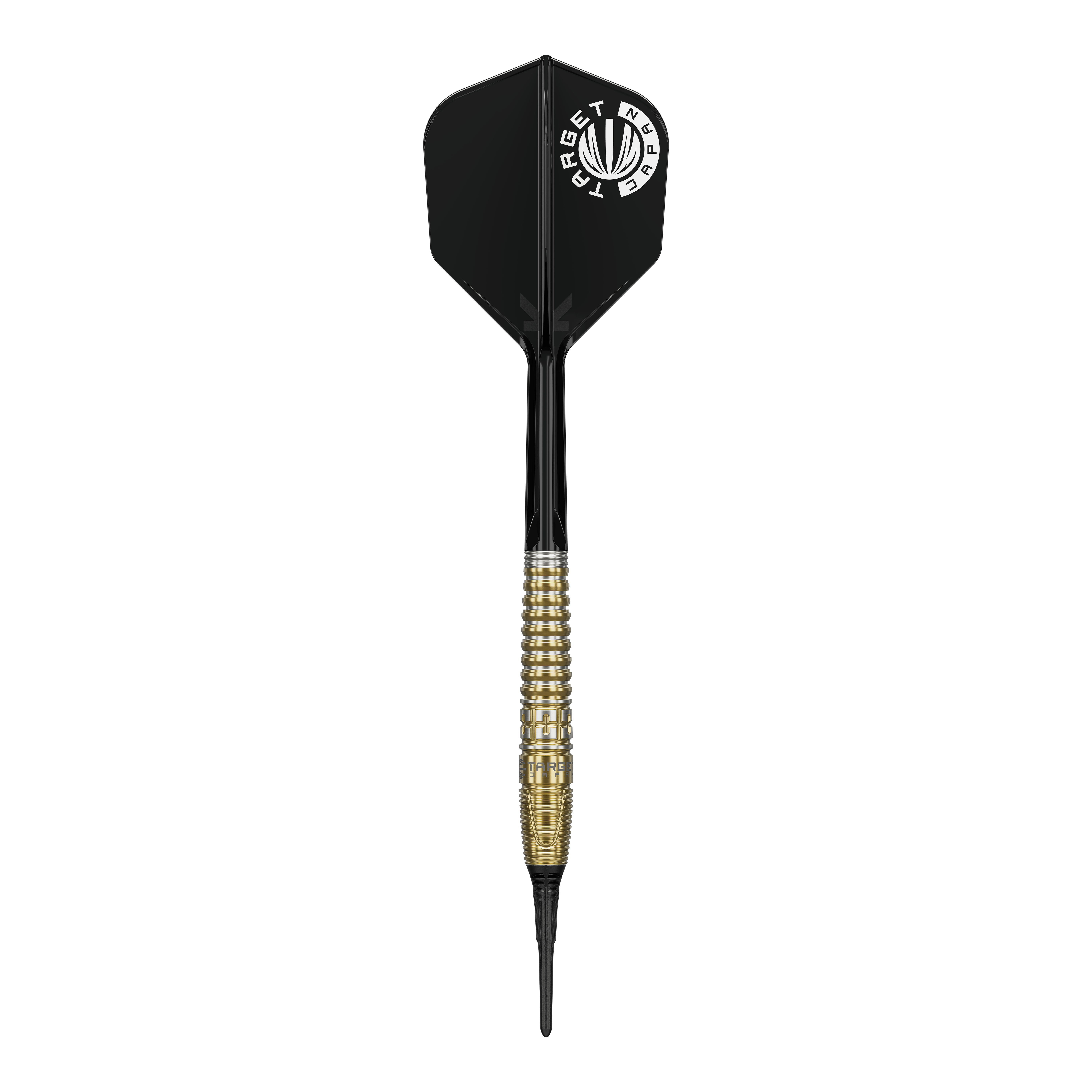 Die Abbildung zeigt die Target Japan Prime Series Harith Lim HotShot GEN3 Softdarts mit einem Gewicht von 18g. Das Produkt ist modern gestaltet und ideal für Dartspieler.