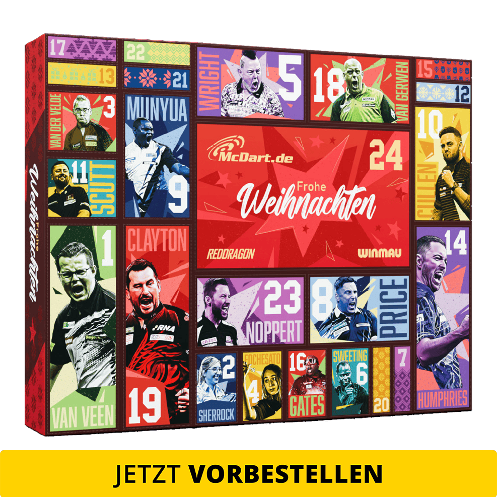 McDart Steel Darts Advent Calendar 2026