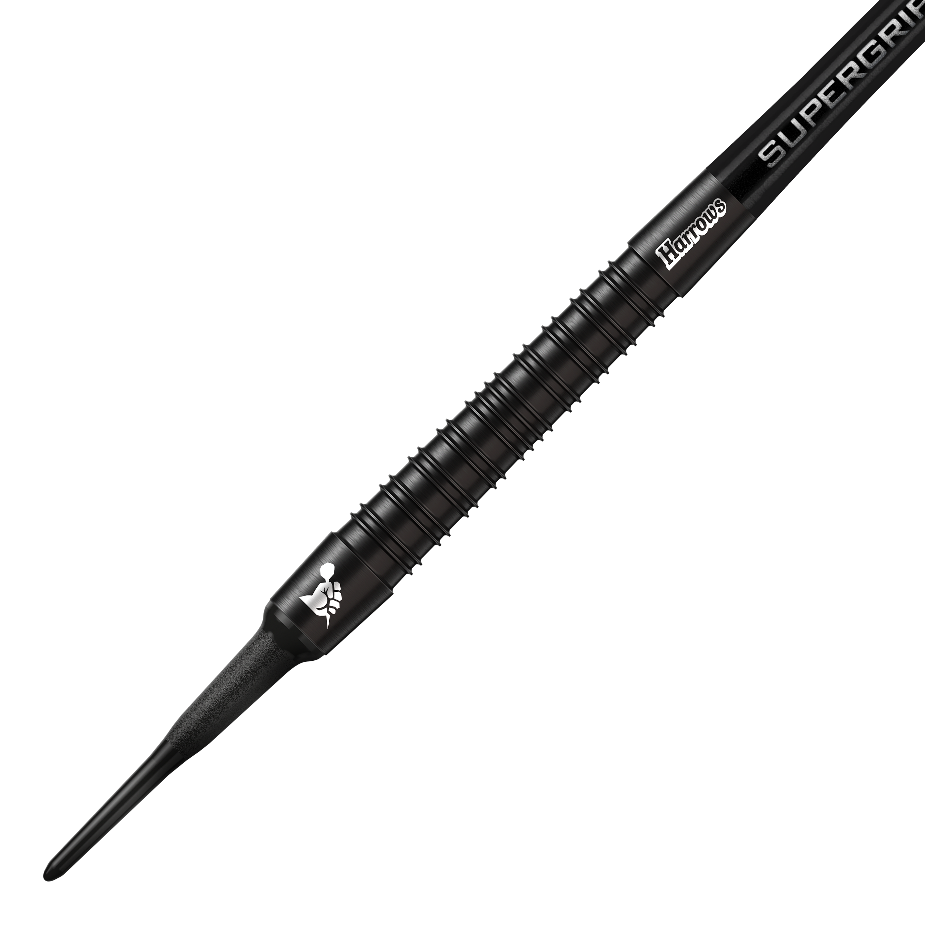 Harrows Supergrip Black Edition Softdarts