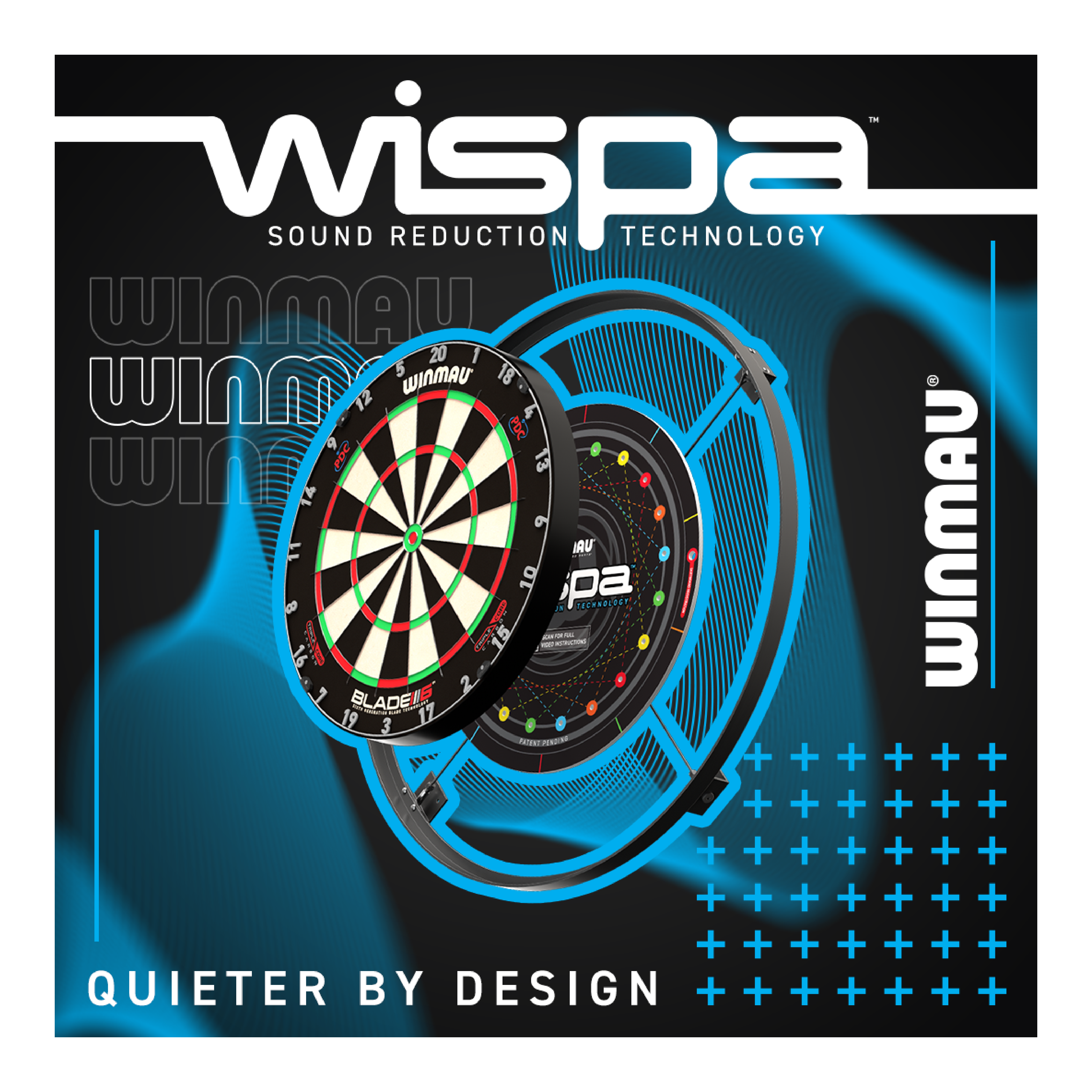 Winmau Wispa sound insulation system