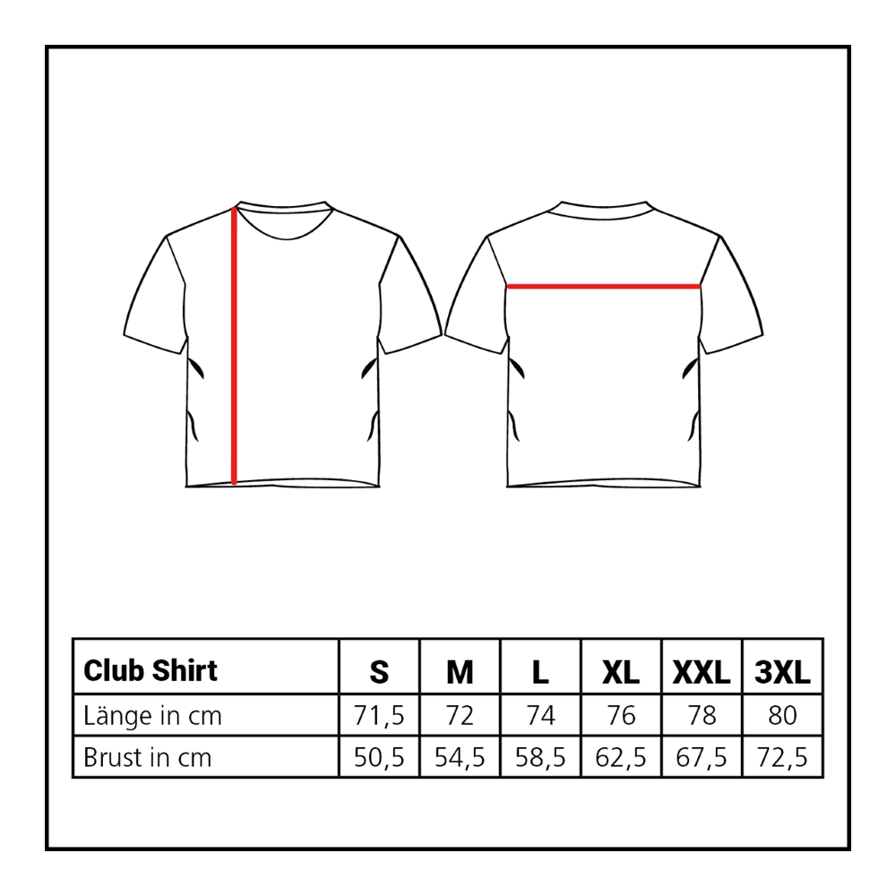 Löwen Collection Club T-Shirt Hier ist das Löwen Kollektion Club T-Shirt zu sehen. Das klassische Design eignet sich perfekt für den Cluballtag.