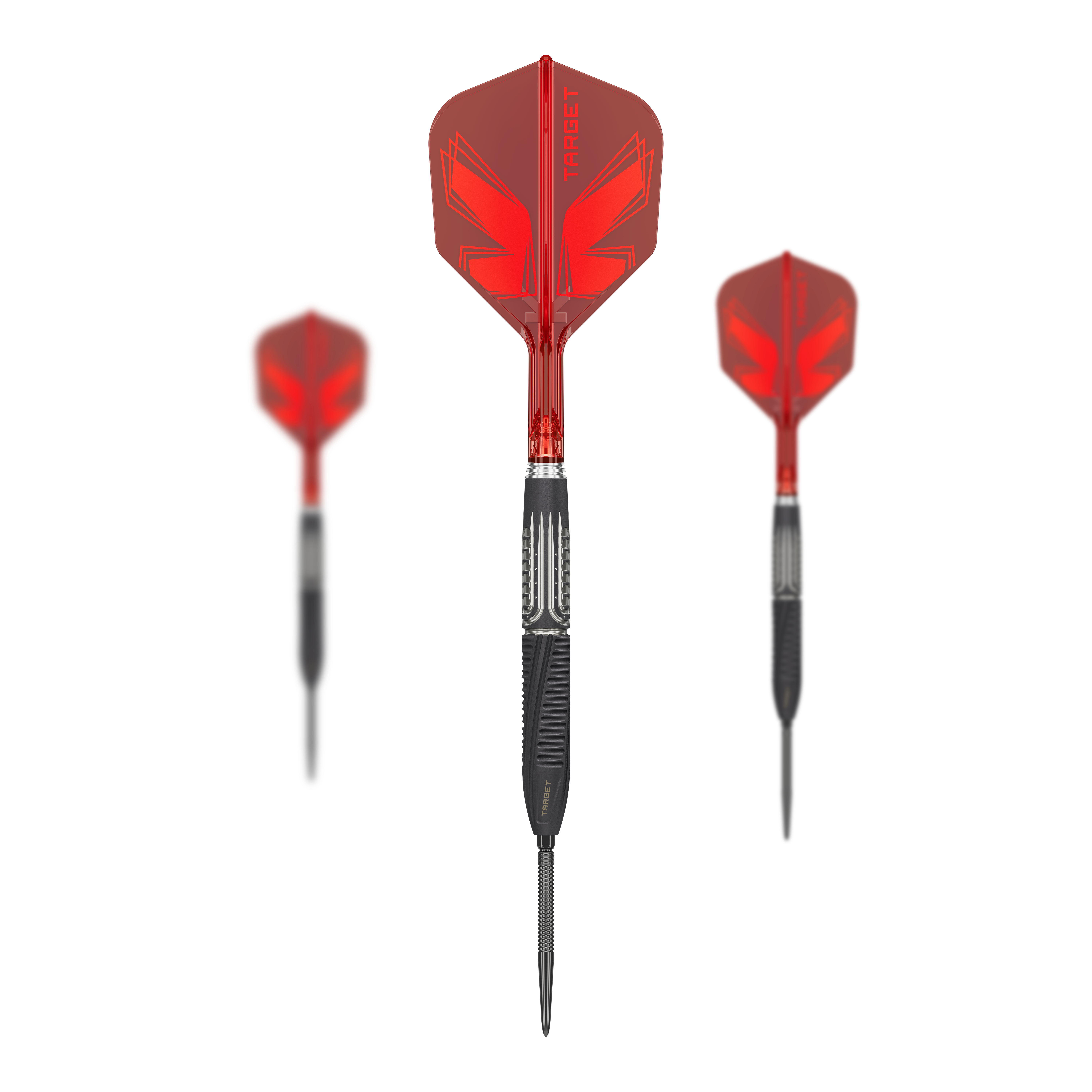 Target Shift Swiss Point Steel Darts Zu sehen sind die Target Shift Swiss Point Steeldarts. Das Set ist komplett dargestellt.