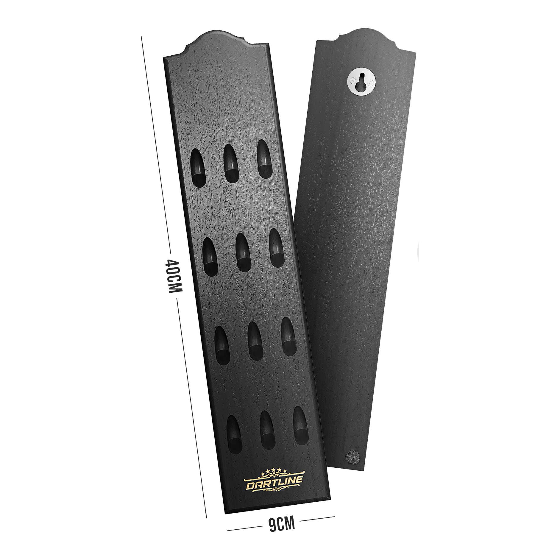 Dartline Dart Holder 4x1 - Black