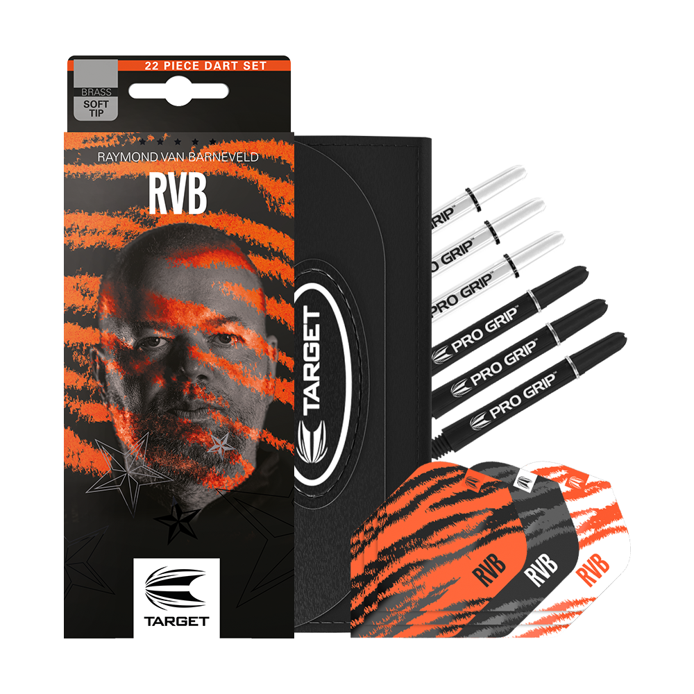 Target Raymond Van Barneveld Brass Soft Darts - 18g