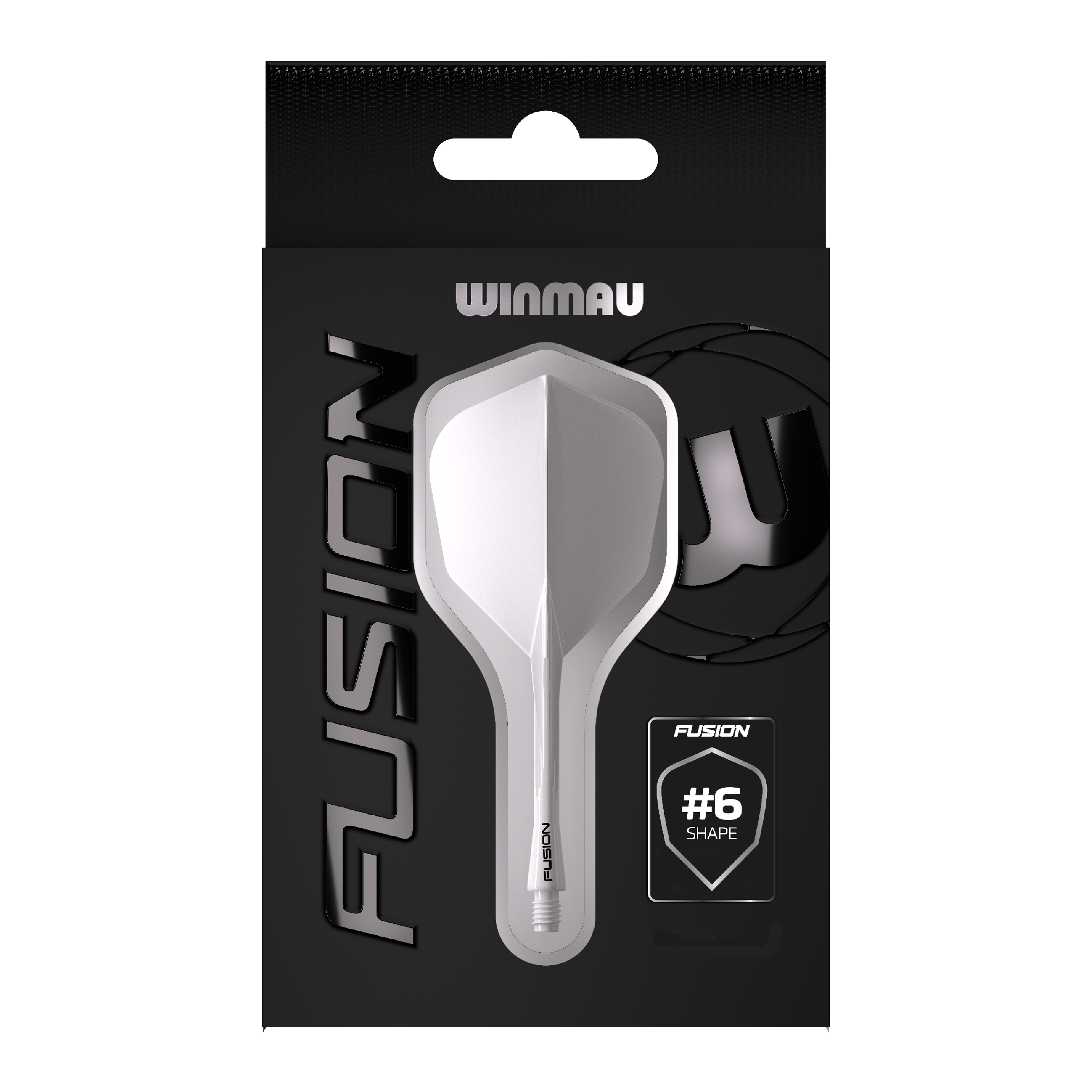 Winmau Fusion Flight-Shaft-System No6 Clear