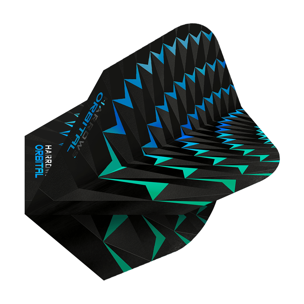 Harrows Orbital Aqua Green Standard Flights