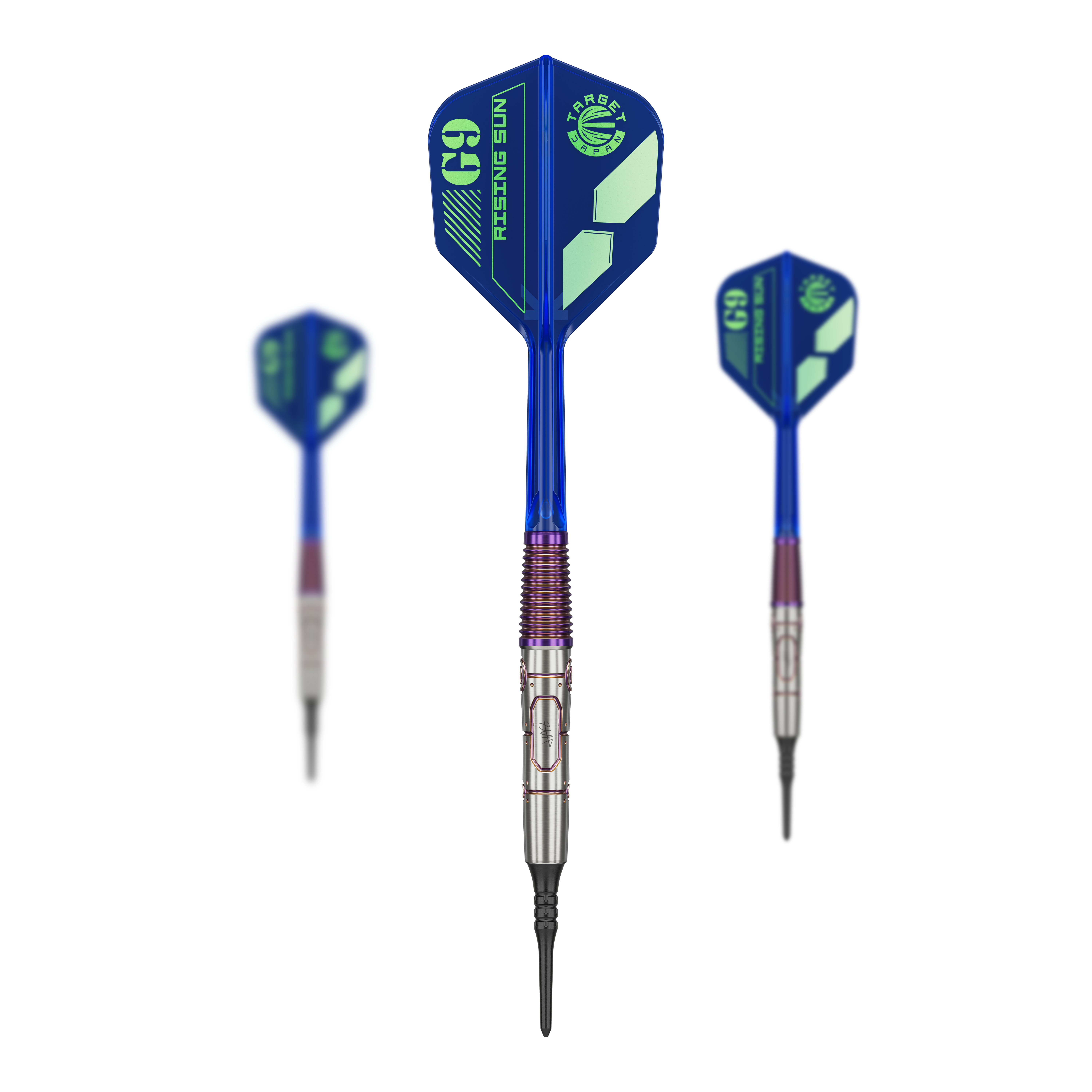 Target Japan Haruki Muramatsu Rising Sun GEN9 2BA Soft Darts - 21.5g