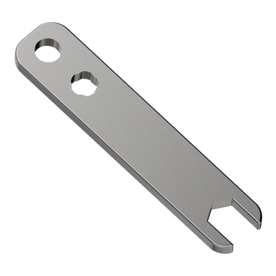 Caliburn EVO Point Driver Tool Auf dem Bild ist ein weiteres Ansicht des Point Driver Tool Lite zu sehen. Es handelt sich um ein Hilfswerkzeug für Dartspieler.