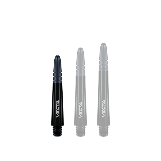 Winmau Vecta Shafts - Schwarz