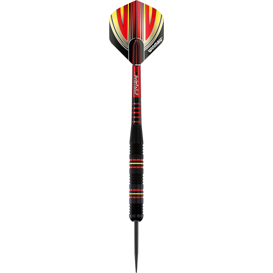 Winmau Outrage V2 Black Coated Brass Steel darts