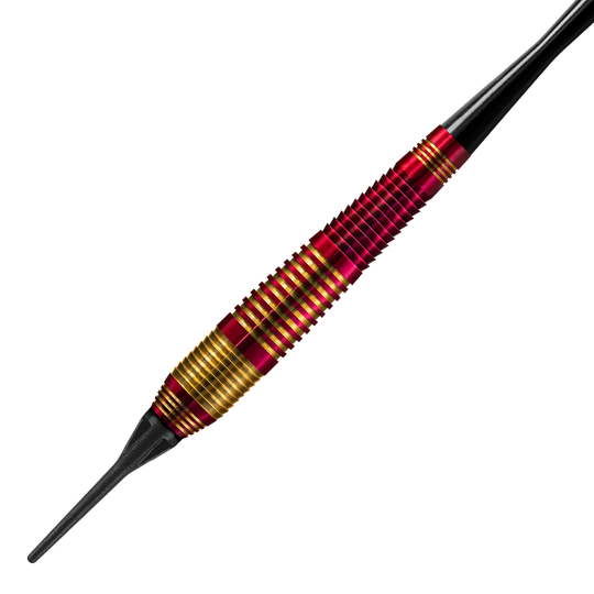 Harrows Vivid Brass Red Softdarts - 18g