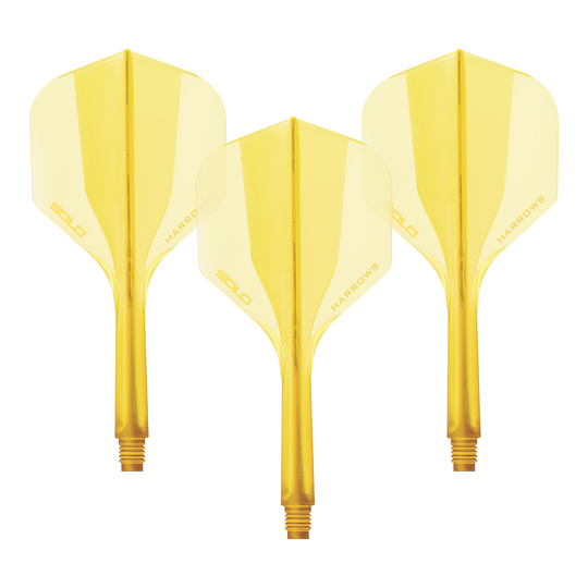 Harrows Solo No2 Flight-Shaft-System - Gelb Harrows Solo No2 Flight-Shaft-System - Gelb