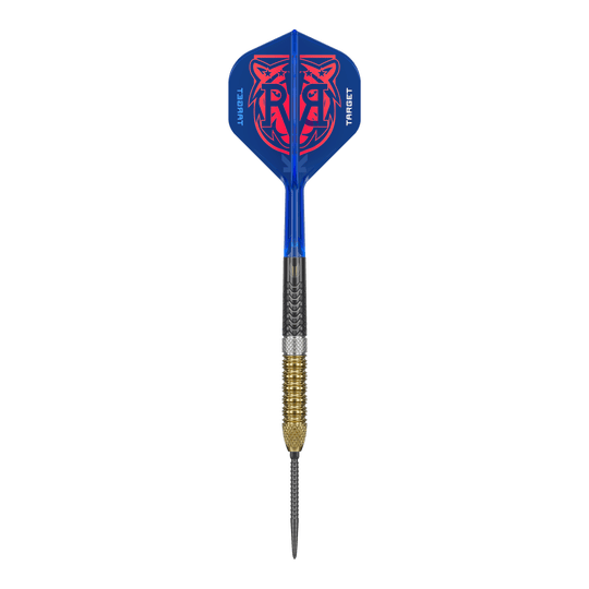Target Raymond Van Barneveld GEN6 Swiss Point steel darts Abgebildet sind die Target Raymond Van Barneveld GEN6 Swiss Point Steeldarts. Diese Steeldarts bieten erstklassige Qualität und Präzision.