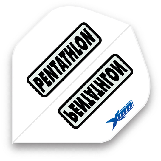 Pentathlon Xtream 180 Micron Flights - white