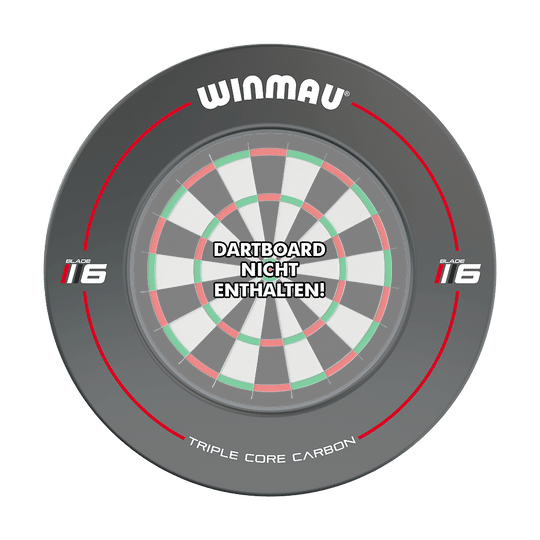 Winmau Dartboard Surround Blade 6 Design - Grey