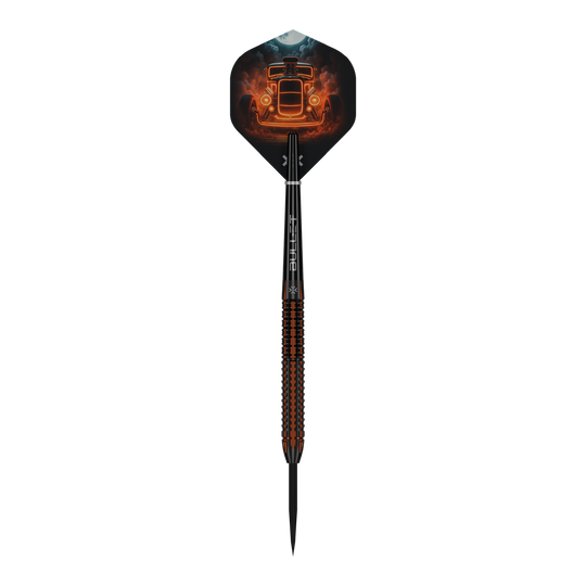 Bullet Hotrod Steel Darts Dies ist ein Bild der Bullet Hotrod Steeldarts. Die Steeldarts zeichnen sich durch ein robustes Design aus.