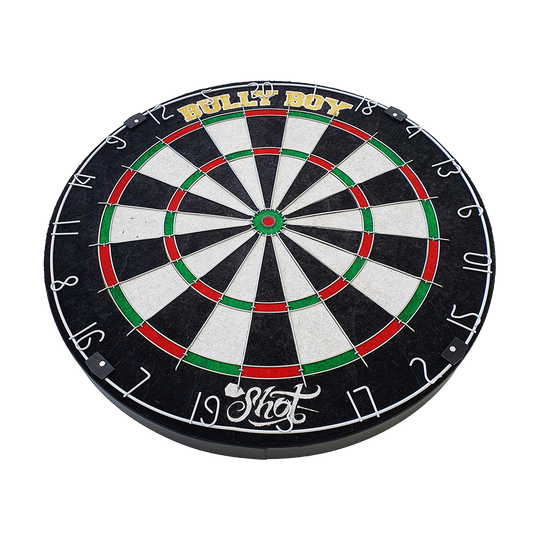 Shot Michael Smith Bully Boy Bristle steel dart board