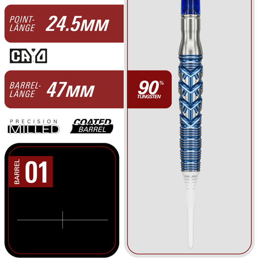 Target Japan Sereno GEN3 soft darts - 21g Target Japan Sereno GEN3 soft darts - 21g
