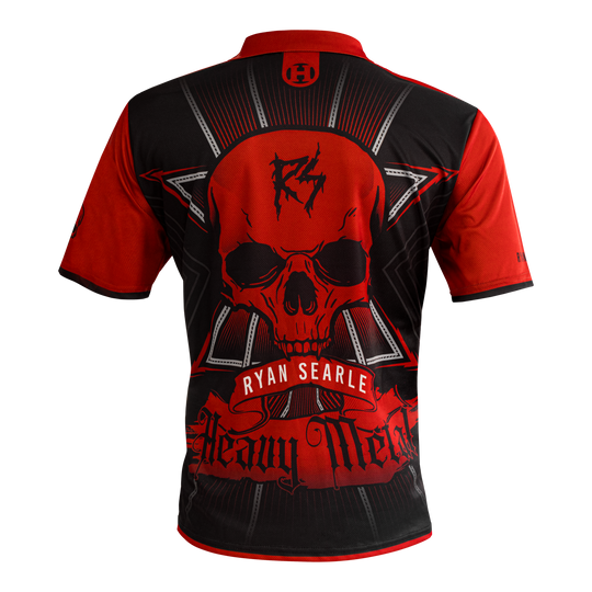 Harrow&#39;s Ryan Searle Heavy Metal Darts Shirt