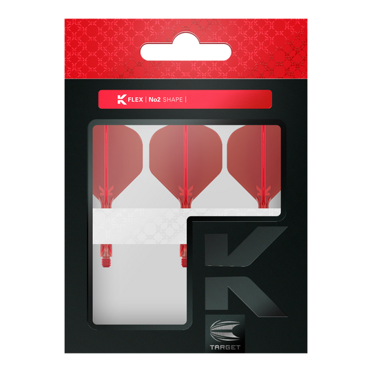 Target K-Flex No2 Standard Flight System - Red