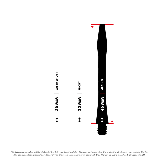 Aluminium Shafts - Silber