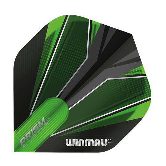 Winmau Prism Alpha Green Standard 2 Flights