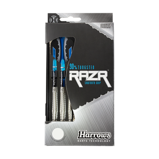 Harrows RAZR Bulbous 90% Tungsten steel darts