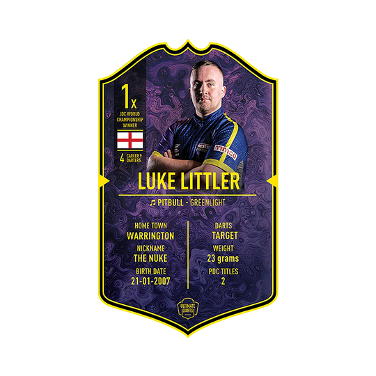 Ultimate Darts Card - Luke Littler