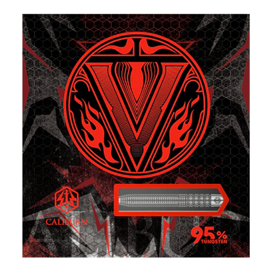 Caliburn V-Series V2 steel darts Zu sehen sind Caliburn V-Series V2 Steeldarts. Sie sind ideal für den professionellen Einsatz.
