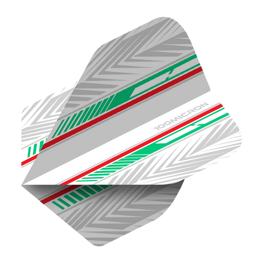 Pentathlon White Green Red No2 Standard Flights