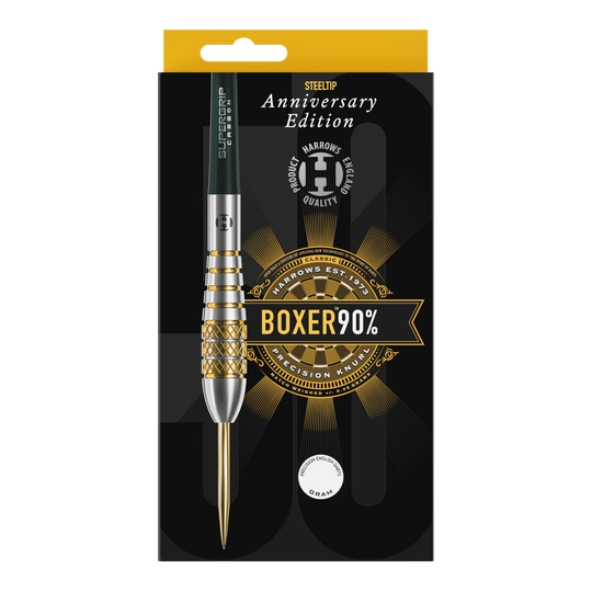 Harrows Anniversary Edition Boxer Bomb steel darts