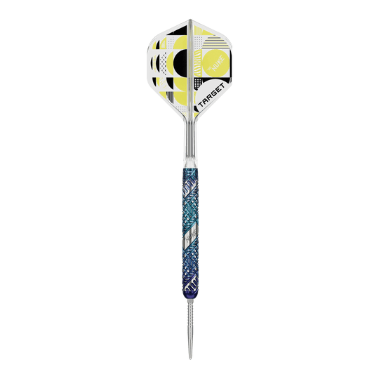 Target Luke Littler Edge Swiss Point Steel Darts Target Luke Littler Egde Swiss Point Steeldarts sind auf dem Bild zu sehen. Es handelt sich um moderne Steeldarts mit Swiss Point System.