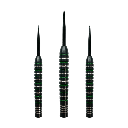 McDart Silver Green Steeldart Barrels