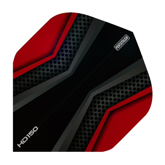 HD 150 Pentathlon Flights Black/Red