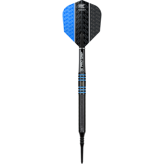 Target Vapor8 Black Blue Soft Darts