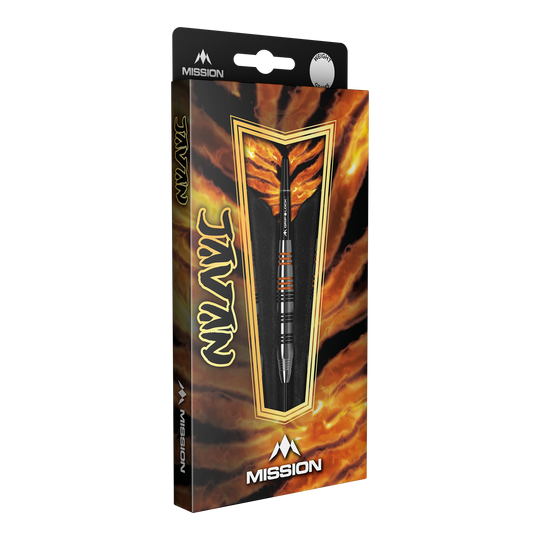 Mission Javan Brass Steel Darts - 22g