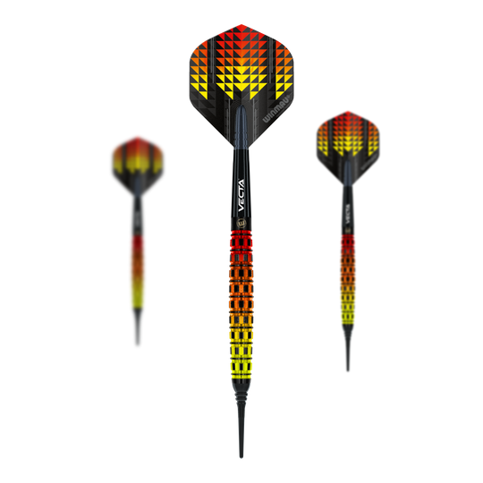 Winmau Firestorm Flame Tapered Soft Darts - 20g