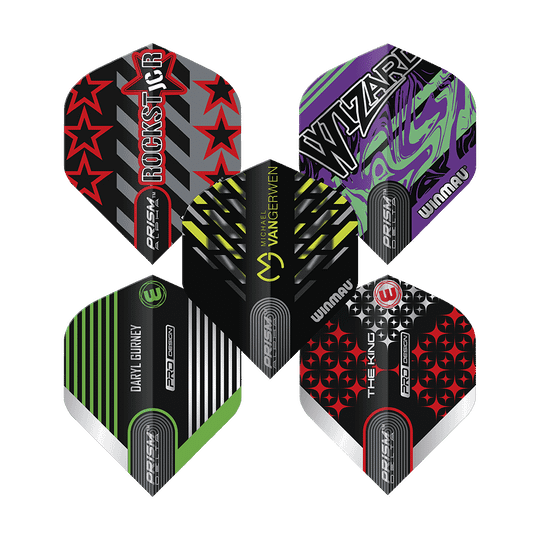 Winmau Players Pro Design Prism Flights Collection